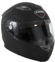 Zoan - Zoan Flux 4.1 Solid Snow Helmet with Double Lens - 037-033SN - Matte Black - X-Small - Image 1