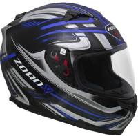 Zoan - Zoan Blade SV Reborn Graphics Snow Helmet with Electric Shield - 035-223SN/E - Blue - X-Small - Image 1