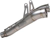 Akrapovic - Akrapovic GP-Style Megaphone Slip-On Line Dual Exhaust - Titanium Mufflers - SM-K10SO2T - Image 2