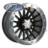 ITP - ITP SD-Series Dual Beadlock Wheel - 14x7 - 4+3 Offset - 4/156 - Matte Black - 1428532536B - Image 1