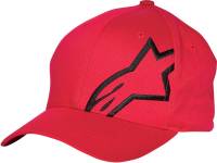 Alpinestars - Alpinestars Corp Shift 2 Curved Brim Hat - 1032810083010SM - Red/Black - Sm-Md - Image 1