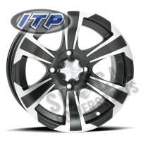 ITP - ITP SS312 Wheel - 14x8 - 3+5 Offset - 4/110 - Matte Black/Machined - 1428446536B - Image 1