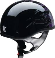 Z1R - Z1R CC Beanie Hellfire Helmet - 0103-1340 - Purple - Medium - Image 3