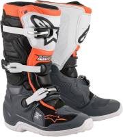 Alpinestars - Alpinestars Tech 7S Youth Boots - 2015017-1124-3 - Black/Gray/White/Fluo Orange - 3 - Image 1