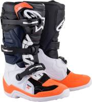 Alpinestars - Alpinestars Tech 7S Youth Boots - 2015017-1241-4 - Black/Orange/Orange - 4 - Image 1