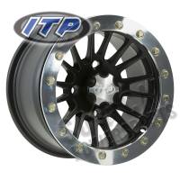 ITP - ITP SD-Series Single Beadlock Wheel - 12x7 - 4+3 offset - 4/156 - Matte Black - 1228528536B - Image 1