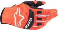 Alpinestars - Alpinestars Techstar Gloves - 3561022-41-L - Orange/Black - Large - Image 1