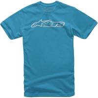 Alpinestars - Alpinestars Blaze T-Shirt - 1032-72032-7611-L - Turquoise/Gray - Large - Image 1