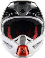 Alpinestars - Alpinestars SM5 Rayon Helmet - 8304121-928-XS - Light Gray/Black/Silver Matte - X-Small - Image 4