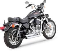 Vance & Hines - Vance & Hines Shortshots Staggered Exhaust System - Chrome - 17223 - Image 2