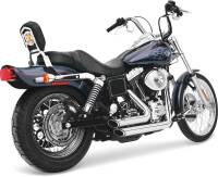 Vance & Hines - Vance & Hines Shortshots Staggered Exhaust System - Chrome - 17213 - Image 1