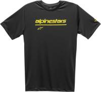 Alpinestars - Alpinestars Tech Line Up Performance T-Shirt - 12117380010XL - Black - X-Large - Image 1