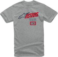 Alpinestars - Alpinestars Title T-Shirt - 1210-72000-1026-XL - Gray Heather - X-Large - Image 1