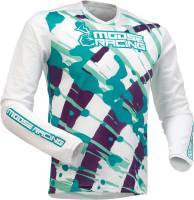 Moose Racing - Moose Racing Agroid Mesh Youth Jersey - 2912-2169 - Purple/Teal - X-Small - Image 1