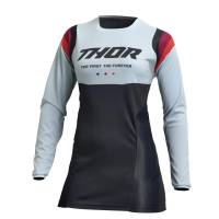 Thor - Thor Pulse Rev Womens Jersey - 2911-0256 - Black/Light Mint - X-Large - Image 1