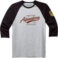 Alpinestars - Alpinestars Script Premium T-Shirt - 1230715051028XL - Black/Gray - X-Large - Image 1