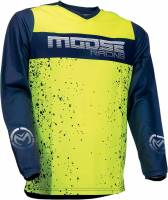 Moose Racing - Moose Racing Qualifier Jersey - 2910-6625 - Navy/Hi-Vis - 2XL - Image 1