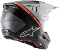 Alpinestars - Alpinestars SM5 Rayon Helmet - 8304121-1242-XL - Black/White/Orange Flourescent Matte - X-Large - Image 5