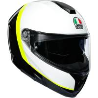 AGV - AGV Sport Modular Ray Helmet - 211201O2IY00815 - Carbon/White/Yellow - X-Large - Image 1