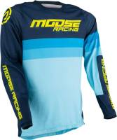 Moose Racing - Moose Racing Sahara Jersey - 2910-6324 - Navy/Blue/Hi-Vis - X-Large - Image 1