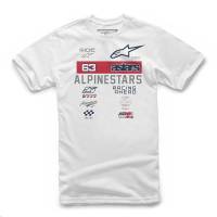 Alpinestars - Alpinestars Sponsored T-Shirt - 1210-72002-20L - White - Large - Image 1