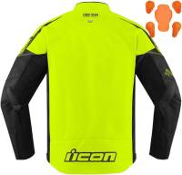 Icon - Icon Hooligan Jacket - 2820-5299 - Hi-Viz - X-Large - Image 2