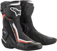 Alpinestars - Alpinestars SMX Plus Vented Boots - 2221119-1231-48 - Black/White/Red Fluo - 12.5 - Image 1