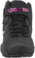 Alpinestars - Alpinestars Stella Sektor Womens Riding Shoes - 25157191039-6.5 - Black/Pink - 6.5 - Image 3