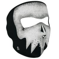 Zan Headgear - Zan Headgear Full Face Mask - WNFM081G - Gray Skull Glow in the Dark - OSFM - Image 1