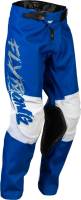 Fly Racing - Fly Racing Kinetic Khaos Youth Pants - 376-43322 - Light Gray/Blue/White - 22 - Image 1