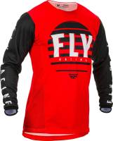 Fly Racing - Fly Racing Kinetic K220 Youth Jersey - 373-523YM - Red/Black/White - Medium - Image 1