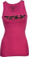 Fly Racing - Fly Racing Corporate Womens Tank Top - 356-61382X - Pink - 2XL - Image 1