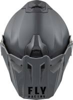 Fly Racing - Fly Racing Trekker Solid Helmet - 73-70202X - Gray - 2XL - Image 3