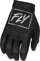 Fly Racing - Fly Racing Lite Gloves - 375-710S - Black/Gray - Small - Image 1