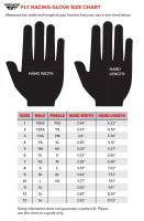 Fly Racing - Fly Racing Lite Youth Gloves - 375-710YL - Black/Gray - Large - Image 3