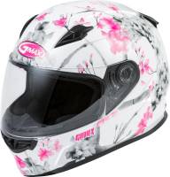 G-Max - G-Max FF-49 Blossom Women Helmet - F1496854 - White/Pink/Gray - Small - Image 1