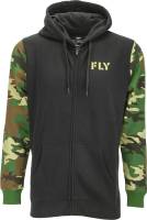 Fly Racing - Fly Racing Fly Camo Zip Up Hoodie - 354-0254X - Camo/Black - X-Large - Image 1