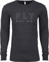 Fly Racing - Fly Racing Thermal Long Sleeve Shirt - 352-4131X - Dark Gray Heather - X-Large - Image 1