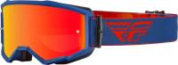 Fly Racing - Fly Racing Zone Goggles - 37-51499 - Red/Navy / Red Mirror/Amber Lens - OSFM - Image 1