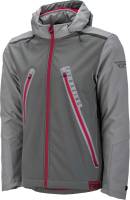 Fly Racing - Fly Racing Carbyne Jacket - 477-4091M - Gray/Red - Medium - Image 1