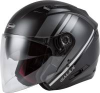 G-Max - G-Max OF-77 Reform Helmet - O1776815 - Matte Black/Silver - Medium - Image 1