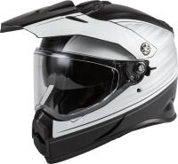 G-Max - G-Max AT-21 Raley Helmet - G1211078 - Matte Black/White - 2XL - Image 1