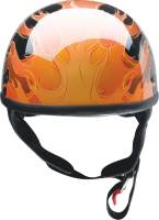 Z1R - Z1R CC Beanie Hellfire Helmet - 0103-1347 - Orange - Medium - Image 2