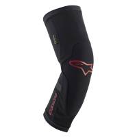 Alpinestars - Alpinestars Bicycle - Paragon Plus Knee Protectors - 1652419-13-LG - Black/Red - Large - Image 1