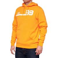 100% - 100% Brad Binder 33 Pullover Kangaroo Pocket Hoodie - BB-36045-476-13 - Orange - X-Large - Image 1