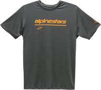 Alpinestars - Alpinestars Tech Line Up Performance T-Shirt - 12117380018XL - Charcoal - X-Large - Image 1