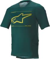 Alpinestars - Alpinestars Drop 6.0 Short Sleeve Jersey - 1766320-7170-LG - Atlantic Green - Large - Image 1