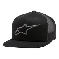 Alpinestars - Alpinestars Corp Trucker Hat - 1025810031018OS - Black/Charcoal - OSFM - Image 1