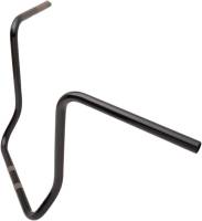 Drag Specialties - Drag Specialties 1in. Touring Ape Hanger Handlebar - 16in. - Gloss Black - 0601-5046 - Image 2