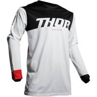 Thor - Thor Pulse Air Factor Jersey - 2910-5291 - White/Red - Medium - Image 1